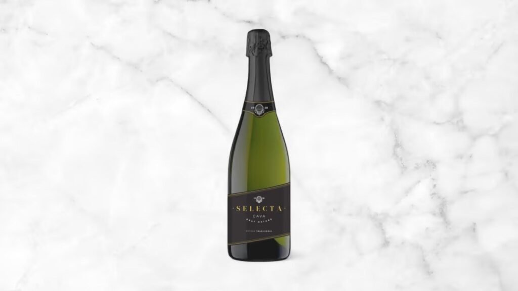 Cava Select brut nature, 11,5.%.